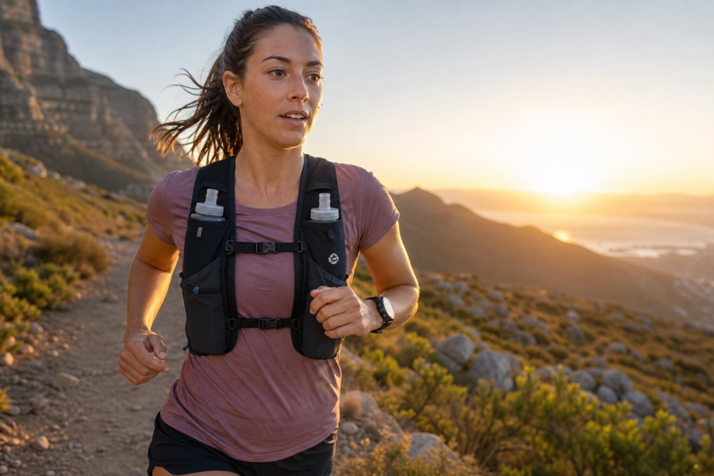 running backpack