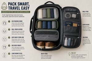 how to pack a backpack