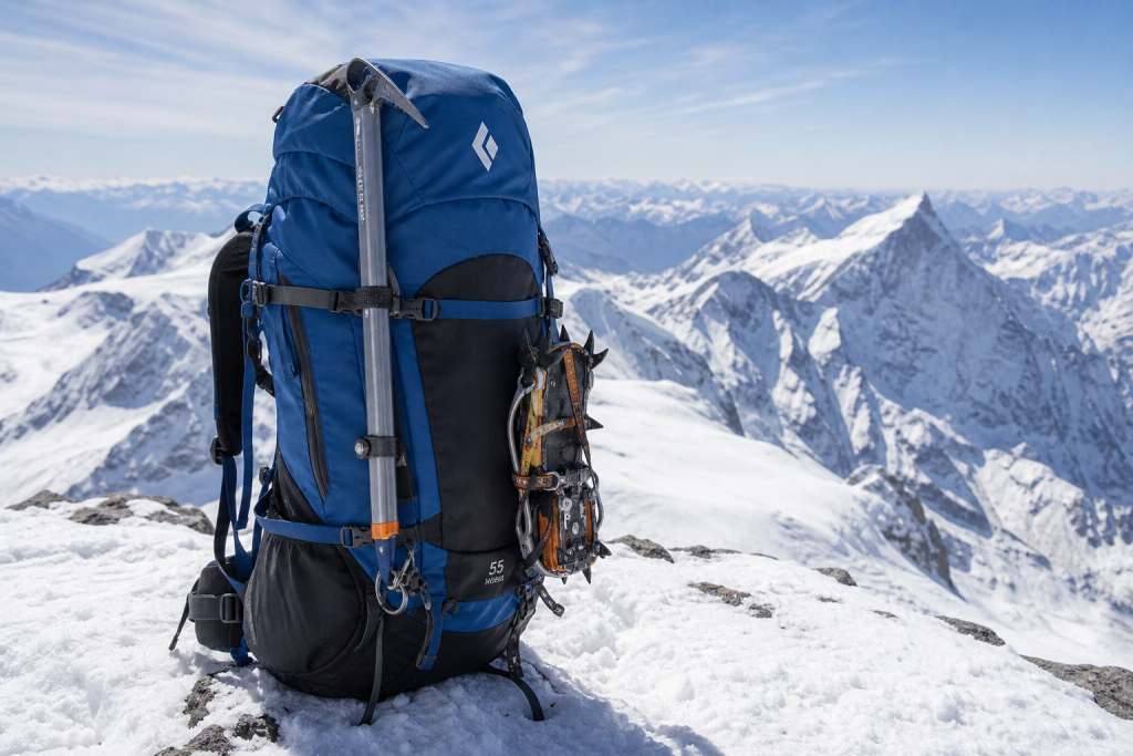 mountaineering backpack